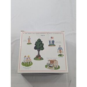 Liberty Falls 8 piece accessory set AH279‎ people tree cook pot miniature boxed